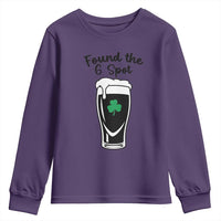 Funny St Patrick’s Day Beer Youth Sweatshirt Found The G Spot