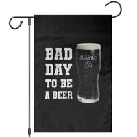 Irish Shamrock Beer Garden Flag Bad Day To Be A Beer