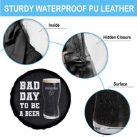Irish Shamrock Beer Spare Tire Cover Bad Day To Be A Beer