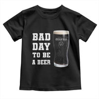 Irish Shamrock Beer Toddler T Shirt Bad Day To Be A Beer