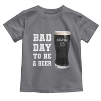 Irish Shamrock Beer Toddler T Shirt Bad Day To Be A Beer