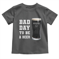Irish Shamrock Beer Toddler T Shirt Bad Day To Be A Beer