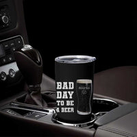 Irish Shamrock Beer Tumbler Cup Bad Day To Be A Beer
