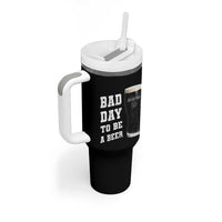 Irish Shamrock Beer Tumbler With Handle Bad Day To Be A Beer
