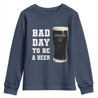 Irish Shamrock Beer Youth Sweatshirt Bad Day To Be A Beer
