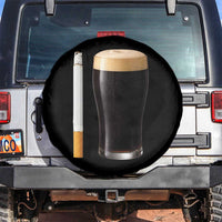 Irish Shamrock Beer Smoking Pub Drinking Humor Spare Tire Cover