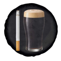 Irish Shamrock Beer Smoking Pub Drinking Humor Spare Tire Cover