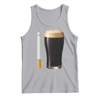 Irish Shamrock Beer Smoking Pub Drinking Humor Tank Top