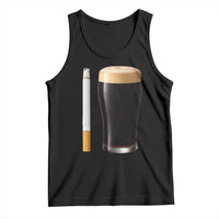 Irish Shamrock Beer Smoking Pub Drinking Humor Tank Top