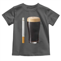 Irish Shamrock Beer Smoking Pub Drinking Humor Toddler T Shirt