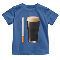 Irish Shamrock Beer Smoking Pub Drinking Humor Toddler T Shirt