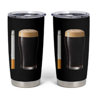 Irish Shamrock Beer Smoking Pub Drinking Humor Tumbler Cup