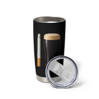 Irish Shamrock Beer Smoking Pub Drinking Humor Tumbler Cup