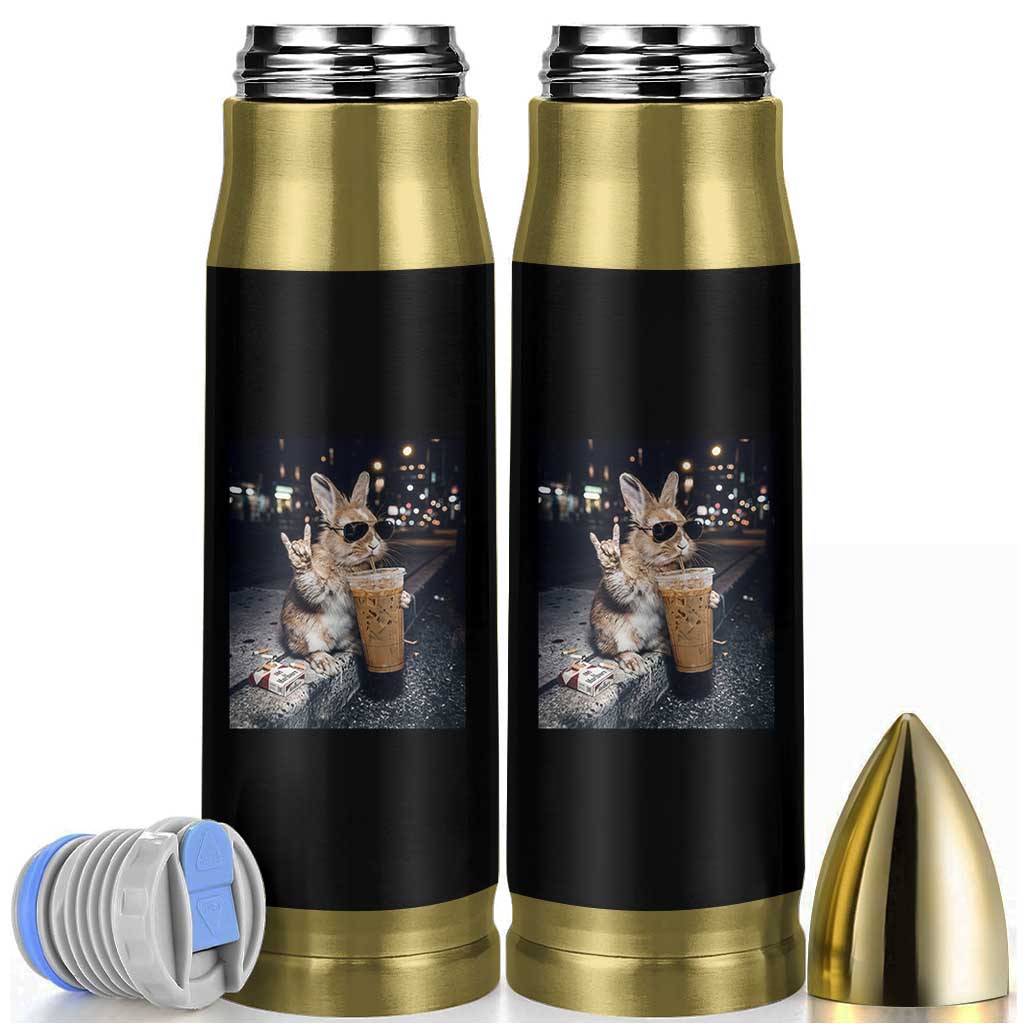 Funny Bunny Drinking Diet Coke Bullet Tumbler Vintage 90s Graphic Meme