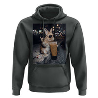 Funny Bunny Drinking Diet Coke Hoodie Vintage 90s Graphic Meme