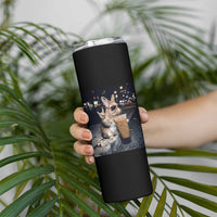 Funny Bunny Drinking Diet Coke Skinny Tumbler Vintage 90s Graphic Meme