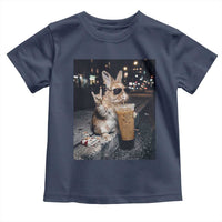 Funny Bunny Drinking Diet Coke Toddler T Shirt Vintage 90s Graphic Meme