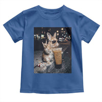 Funny Bunny Drinking Diet Coke Toddler T Shirt Vintage 90s Graphic Meme