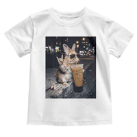 Funny Bunny Drinking Diet Coke Toddler T Shirt Vintage 90s Graphic Meme
