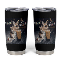 Funny Bunny Drinking Diet Coke Tumbler Cup Vintage 90s Graphic Meme