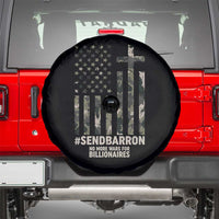 Send Barron Spare Tire Cover Vintage American Flag Camo Hashtag Protest Meme