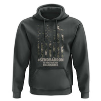 Send Barron Hoodie Vintage American Flag Camo Hashtag Protest Meme