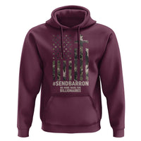 Send Barron Hoodie Vintage American Flag Camo Hashtag Protest Meme