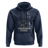 Send Barron Hoodie Vintage American Flag Camo Hashtag Protest Meme