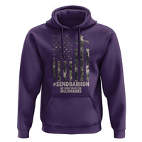 Send Barron Hoodie Vintage American Flag Camo Hashtag Protest Meme