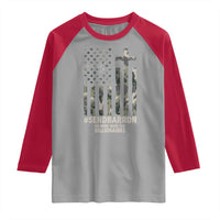 Send Barron Raglan Shirt Vintage American Flag Camo Hashtag Protest Meme