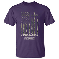 Send Barron T Shirt Vintage American Flag Camo Hashtag Protest Meme