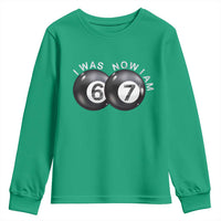I Was 6 Now I'm 7 Ball Youth Sweatshirt Funny 67 Six Seven Meme