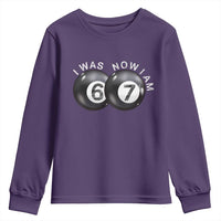 I Was 6 Now I'm 7 Ball Youth Sweatshirt Funny 67 Six Seven Meme