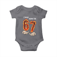 I Was 6 Now I'm 7 Birthday Baby Onesie Funny Six Seven Meme 67 Flame