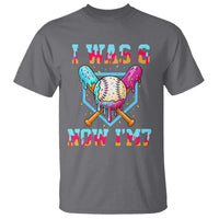 I Was 6 Now I'm 7 T Shirt Baseball Ice Cream Drip Number 67 Player 67th Birthday