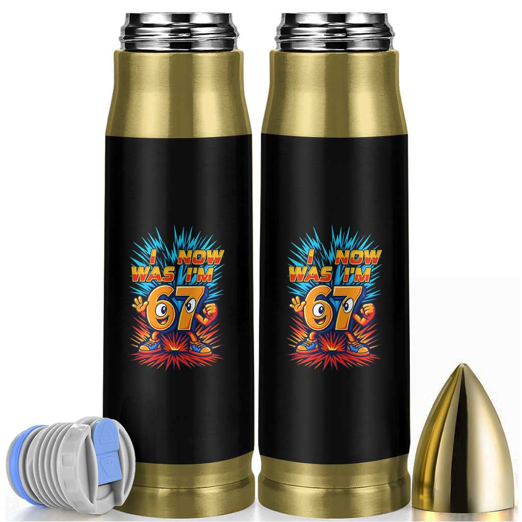 I Was 6 Now I'm 7 Italian Brainrot Meme Gift for Boy Kid Bullet Tumbler