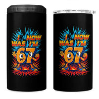 I Was 6 Now I'm 7 Italian Brainrot Meme Gift for Boy Kid 4 in 1 Can Cooler Tumbler