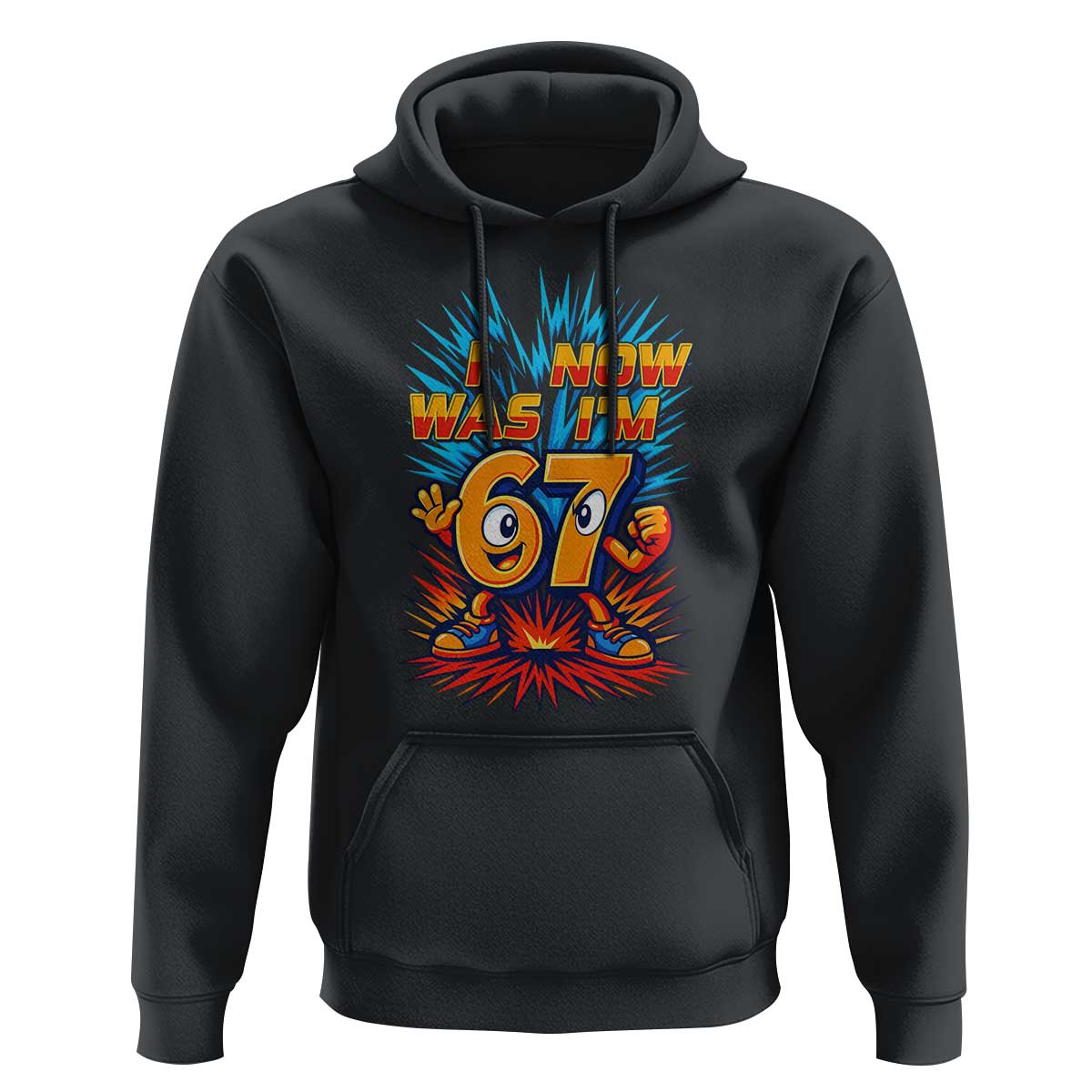 I Was 6 Now I'm 7 Italian Brainrot Meme Gift for Boy Kid Hoodie