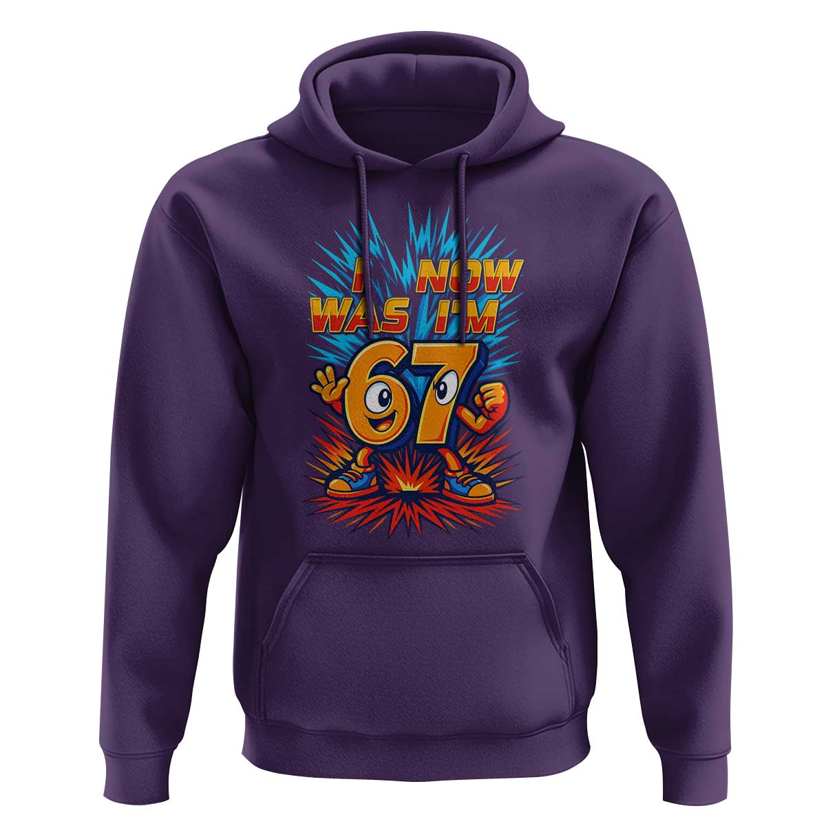 I Was 6 Now I'm 7 Italian Brainrot Meme Gift for Boy Kid Hoodie
