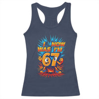 I Was 6 Now I'm 7 Italian Brainrot Meme Gift for Boy Kid Racerback Tank Top