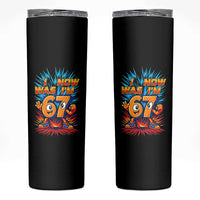 I Was 6 Now I'm 7 Italian Brainrot Meme Gift for Boy Kid Skinny Tumbler