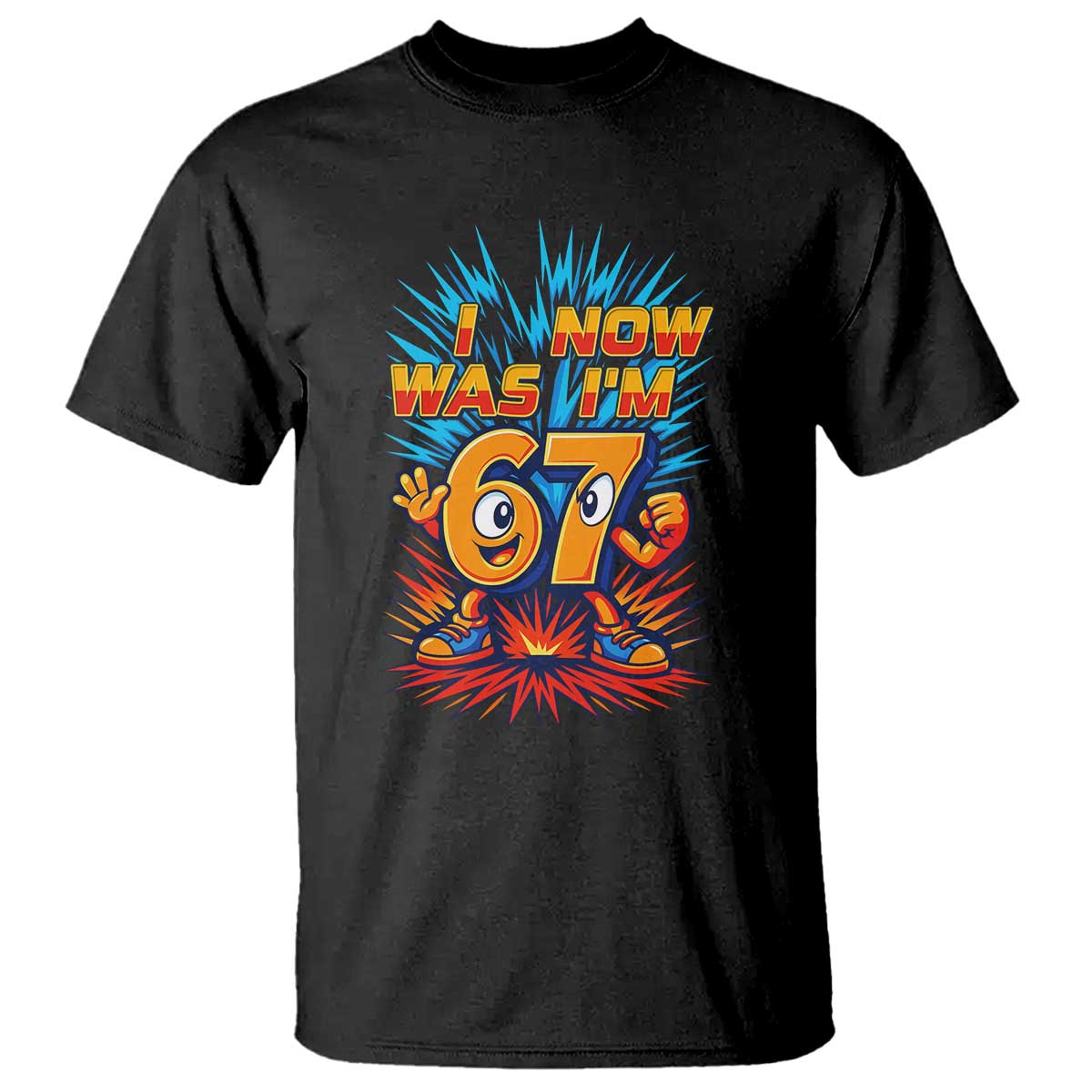 I Was 6 Now I'm 7 Italian Brainrot Meme Gift for Boy Kid T Shirt