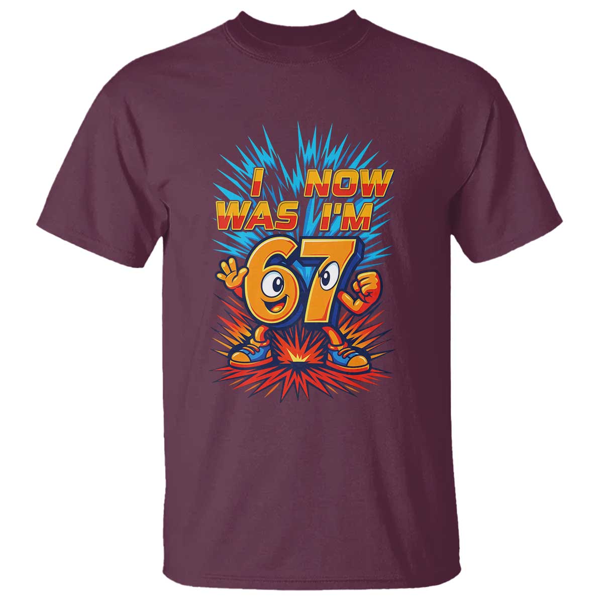I Was 6 Now I'm 7 Italian Brainrot Meme Gift for Boy Kid T Shirt