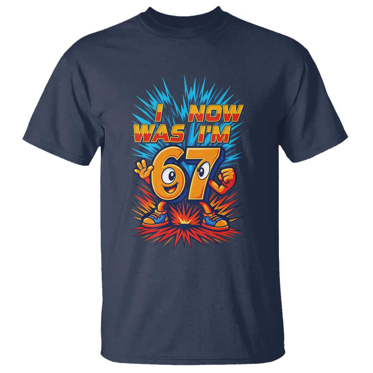 I Was 6 Now I'm 7 Italian Brainrot Meme Gift for Boy Kid T Shirt