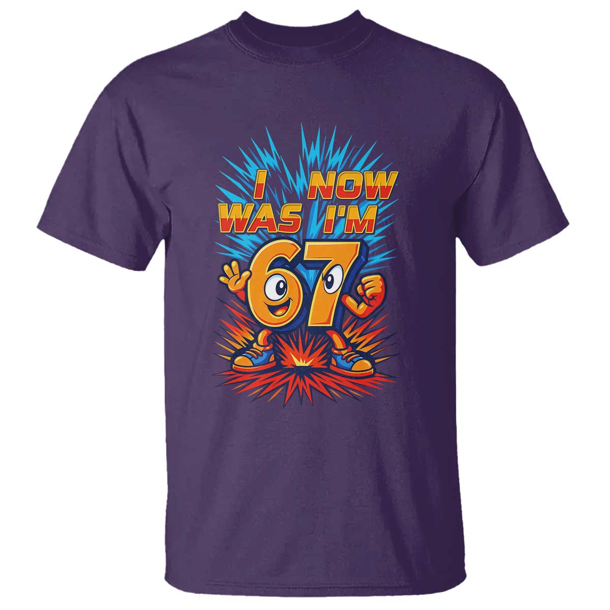 I Was 6 Now I'm 7 Italian Brainrot Meme Gift for Boy Kid T Shirt