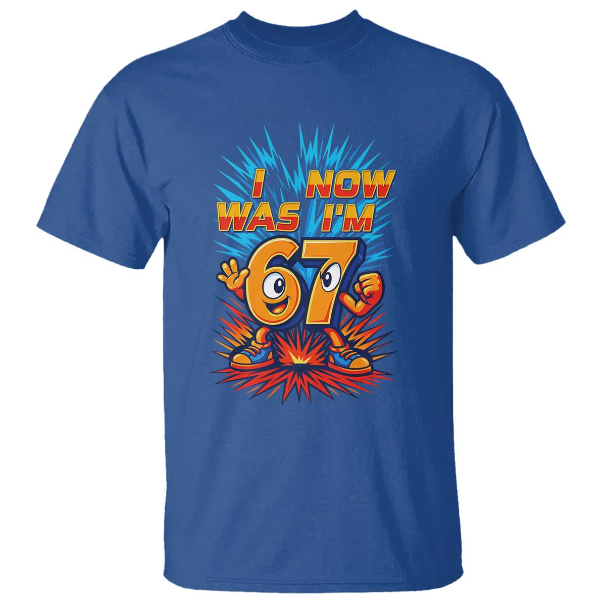 I Was 6 Now I'm 7 Italian Brainrot Meme Gift for Boy Kid T Shirt