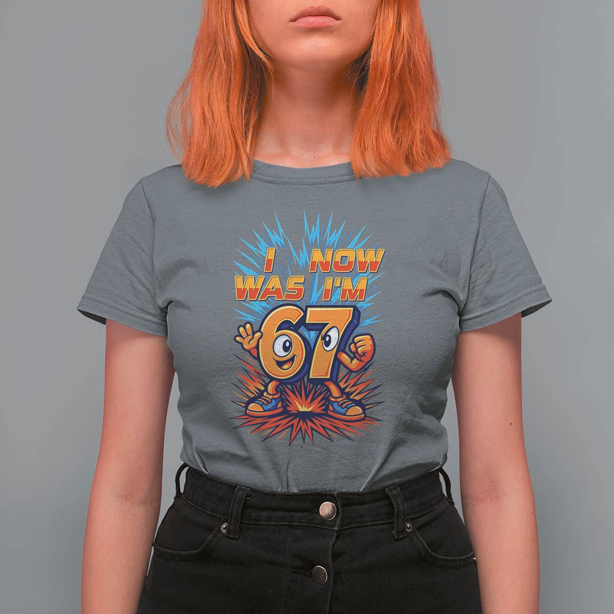 I Was 6 Now I'm 7 Italian Brainrot Meme Gift for Boy Kid T Shirt For Women