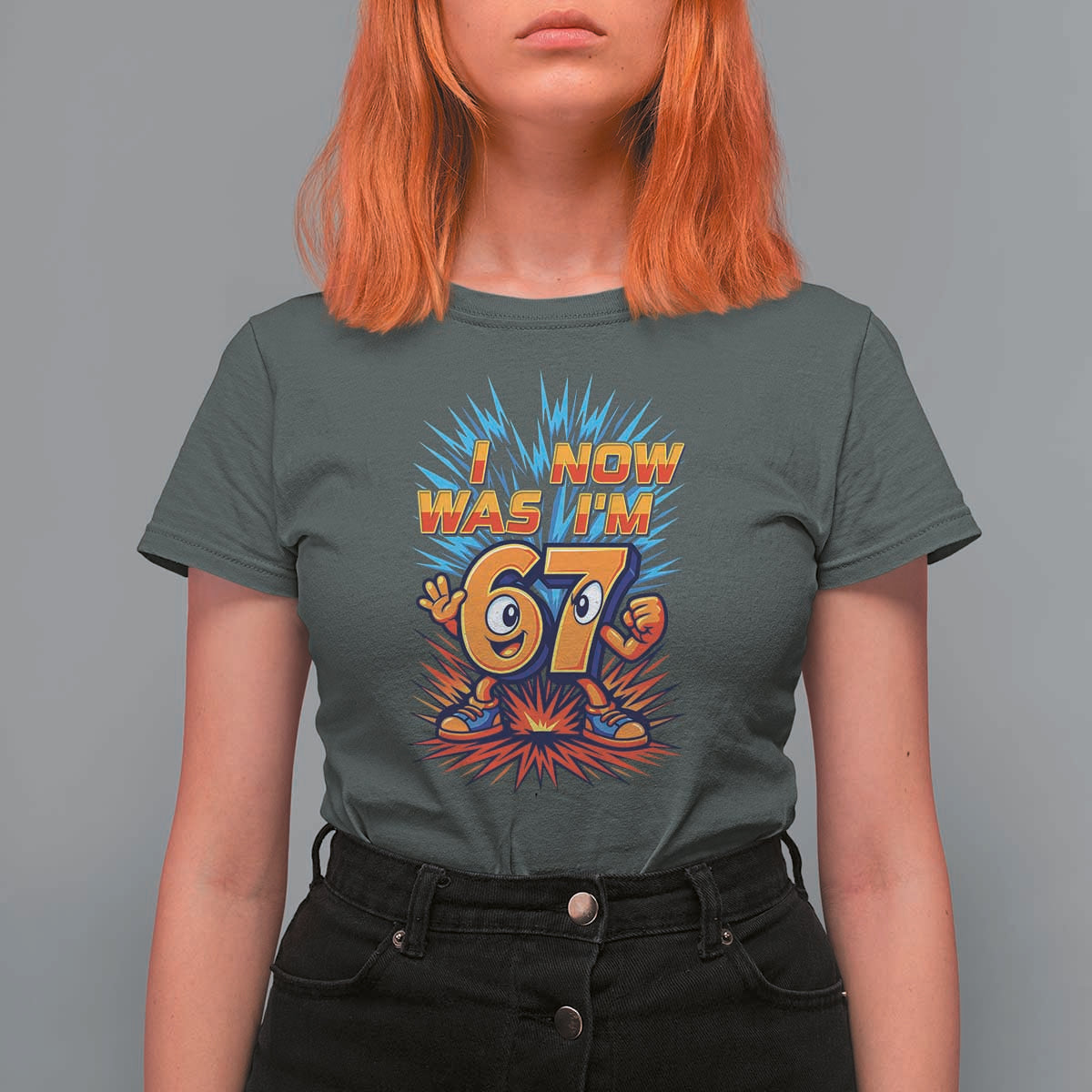 I Was 6 Now I'm 7 Italian Brainrot Meme Gift for Boy Kid T Shirt For Women
