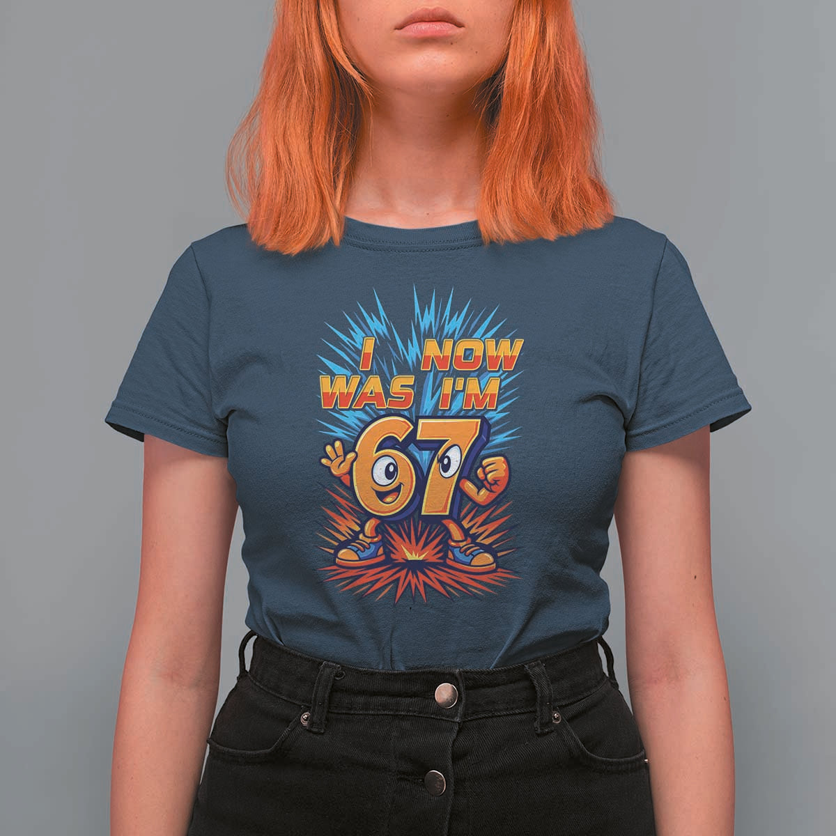 I Was 6 Now I'm 7 Italian Brainrot Meme Gift for Boy Kid T Shirt For Women