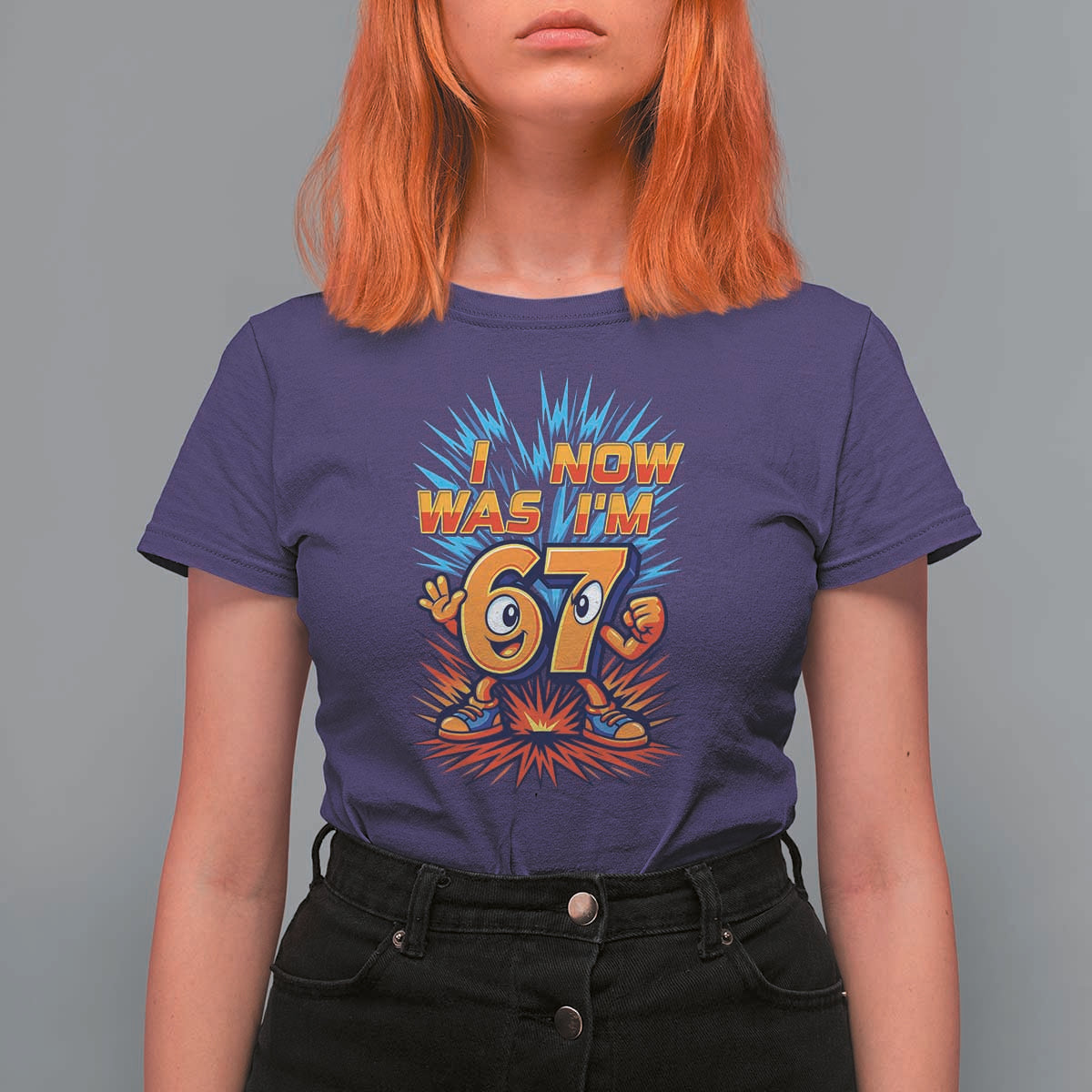 I Was 6 Now I'm 7 Italian Brainrot Meme Gift for Boy Kid T Shirt For Women
